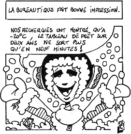 La bureautique fait bonne impression