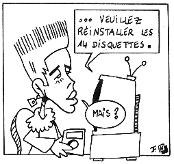 Reinstallez vos disquettes